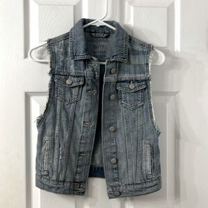 Womens a Aeropostale Denim Vest XS